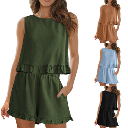 Conjunto casual de verano para mujer
